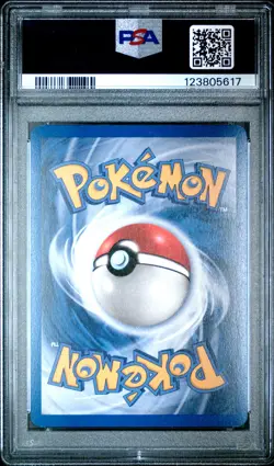 2004 POKEMON EX TEAM ROCKET RETURNS #26 QUAGSIRE-REVERSE FOIL PSA 8 - Image 2