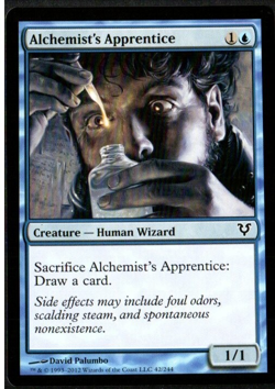Alchemist's Apprentice - Avacyn Restored - common - NM - MTG Magic the Gathering - Image 1