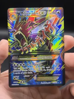 M Gyarados EX Full Art 115/122 Pokemon XY Breakpoint English Mega NM - Image 3