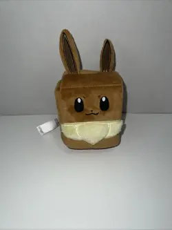 Pokemon Eevee Plush Deck Box (a Couple Issues, Read Description) - Image 1