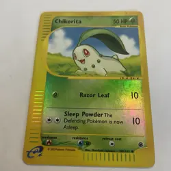 Chikorita Pokemon Expedition 100/165 Reverse Holo - Image 1