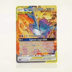 Pokemon - Moltres&Zapdos&Articuno GX 125/204 - AC3b - Holo - Indonesisch - NM - Image 1