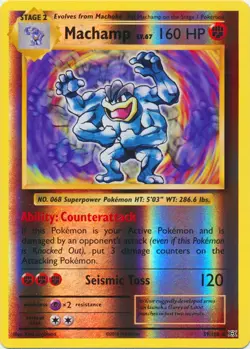 Machamp - 59/108 - Holo Rare - Reverse Holo HP, English Pokemon Evolutions - Image 1