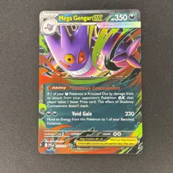 Pokemon TCG Mega Gengar EX 56/94 Phantasmal Flames Pack To Sleeve Near Mint NM - Image 1
