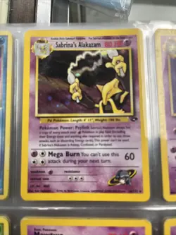 Sabrina’s Alakazam 16/132 , Gym Challenge Unlimited, Pokemon TCG - Image 1