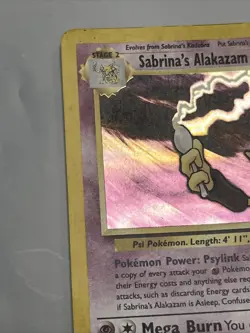 Sabrina’s Alakazam 16/132 , Gym Challenge Unlimited, Pokemon TCG - Image 5