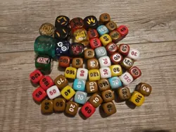 Lot Of 102 Pokemon Coins And Dice There Is 56 Dice And 47 Coins - Image 2