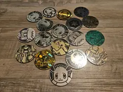 Lot Of 102 Pokemon Coins And Dice There Is 56 Dice And 47 Coins - Image 3