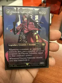 Vincent Valentine (Borderless) Final Fantasy Foil - Image 1