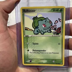 Pokemon Bulbasaur Crystal Guardians CG 45/100 Common Grass Basic LP+ Pokemon TCG - Image 1