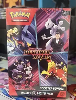 Pokemon TCG: Scarlet & Violet-Destined Rivals Booster Bundle New ✅ Sealed ✅ - Image 1