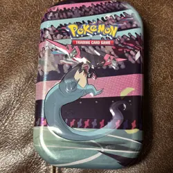 Galar Powers Pokemon Mini Storage Tin DRAGAPULT EMPTY - Image 1