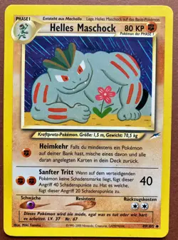 💥 Pokemon * Helles Maschock * 49/105 ~ Neo Destiny ~ Deutsch ~ Pokemon TCG - Image 1