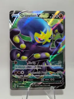 Grapploct V 072/073 Ultra Rare Champions Path Pokemon TCG - Image 1