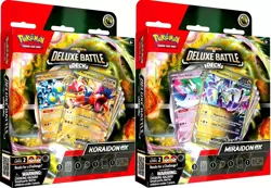 2 Pokemon TCG Deluxe Battle Deck Box Miraidon ex Koraidon ex Sealed - Image 1