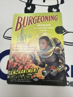 Burgeoning (Showcase) Edge of Eternities Special Guests - Mythic - Image 1