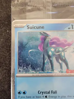 Pokemon Phantasmal Flames Suicune 026/094 Promo GameStop Sealed Stamped Rare - Image 2