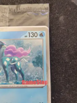 Pokemon Phantasmal Flames Suicune 026/094 Promo GameStop Sealed Stamped Rare - Image 3