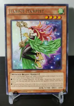 Harpie Harpist WIRA-EN041 Rare 1st Ed. VLP Yu-Gi-Oh! - Image 1