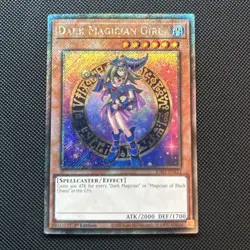 Yugioh! Dark Magician Girl (B) - RA03-EN123 - Platinum Secret Rare - 1st Edition - Image 1