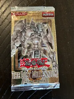 Yu-Gi-Oh! The Lost Millennium Booster Pack Sealed 1st Edition - Image 1