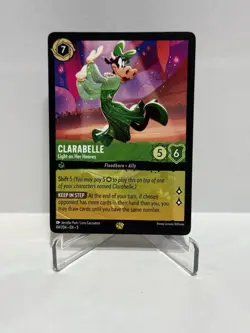Clarabelle Light On Her Hooves 84/204 Lorcana Shimmering Skies Regular Card - Image 1