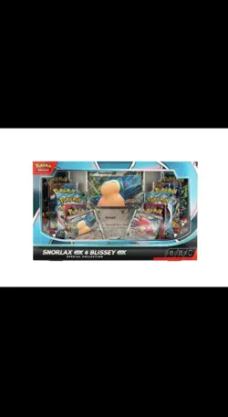Pokemon Trading Card Game Snorlax ex and Blissey ex Special Collection Box - Image 1