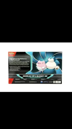 Pokemon Trading Card Game Snorlax ex and Blissey ex Special Collection Box - Image 2