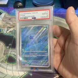 2024 Pokemon TWM Phione Illustration Rare PSA 10 Gem MT Card 175/167 - Image 2