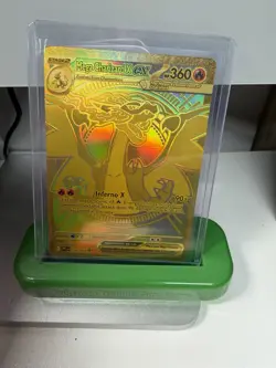 Mega Charizard X EX Phantasmal Flames 130/94 Mega Ultra Rare Gold Card - Image 1