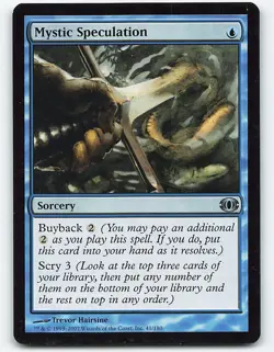 Mystic Speculation #41 Magic the Gathering Card - Image 1