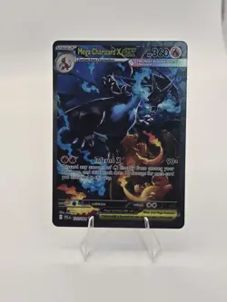 Mega Charizard X ex 125/094 SIR Phantasmal Flames Pokemon Card - Image 1