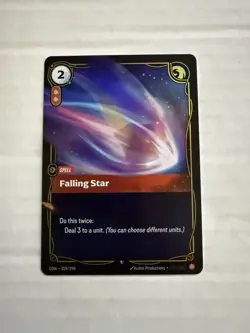 Riftbound Falling Star Card Origins OGN 029/298 League Of Legends English - Image 1