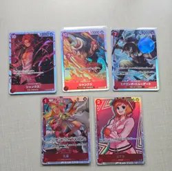 One Piece SR / 34 Card Lot / Japanese Cards All NM - Image 3