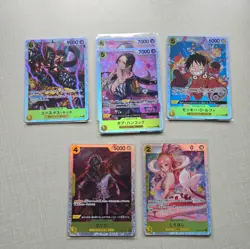 One Piece SR / 34 Card Lot / Japanese Cards All NM - Image 4