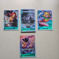 One Piece SR / 34 Card Lot / Japanese Cards All NM - Image 5