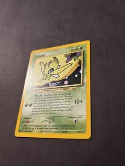 Celebi 1st Edition Neo Revelation Rare Non-Holo Pokemon Card 16/64 NM - Image 2