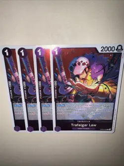 OP09-069 Trafalgar Law Playset X4! One Piece Card Game Emperors In The New World - Image 5