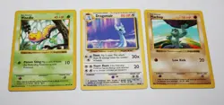 Lot of (10) Various Pre-Owned Vintage 1999 - 2003 Pokemon Cards - Image 3