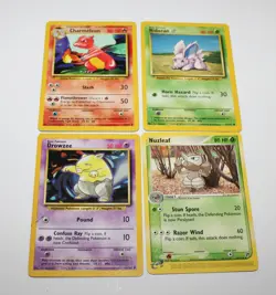 Lot of (10) Various Pre-Owned Vintage 1999 - 2003 Pokemon Cards - Image 4