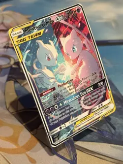 Pokemon Mew ex Anima Doujin ACG DIY Craft Full Art Custom Card tag team - Image 2