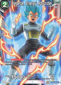 Dragon Ball Card Game: Vegeta, Energy Absorber #EX06-09 - Image 1