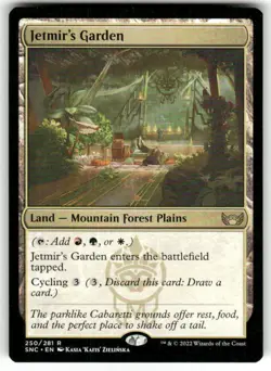 Jetmir's Garden- Streets of New Capenna Regular MTG-NM - Image 1
