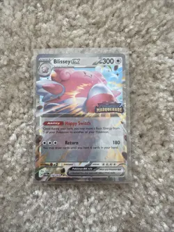 Pokemon TCG Blissey ex 134/167 - Double Rare Twilight Masquerade Promo Stamped - Image 1