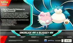 Pokemon Trading Card Game Snorlax ex and Blissey ex Special Collection Box - Image 2