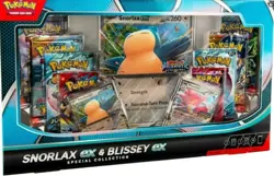 Pokemon Trading Card Game Snorlax ex and Blissey ex Special Collection Box - Image 3