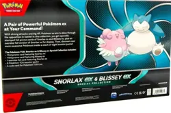 Pokemon Trading Card Game Snorlax ex and Blissey ex Special Collection Box - Image 4