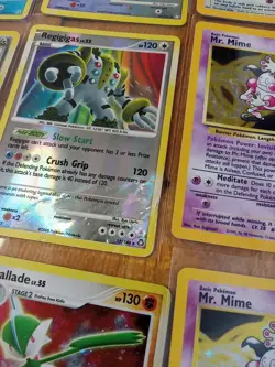 LOT OF 48 Vintage Pokemon TCG MIX OF HOLOS AND RARES 1996-2008 Rare Lot Played - Image 3