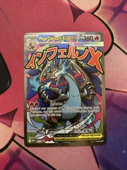 Mega Charizard X ex 023 Promo Holo Ultra-Premium Collection Exclusive NM Pokemon - Image 1