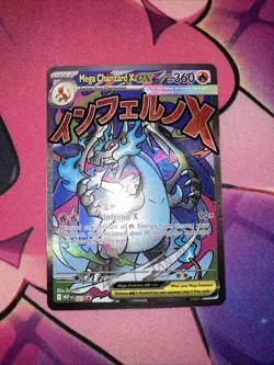 Mega Charizard X ex 023 Promo Holo Ultra-Premium Collection Exclusive NM Pokemon - Image 2